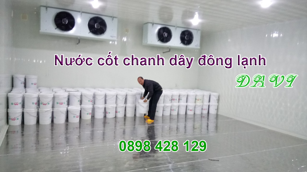 Nước cốt chanh dây đông lạnh