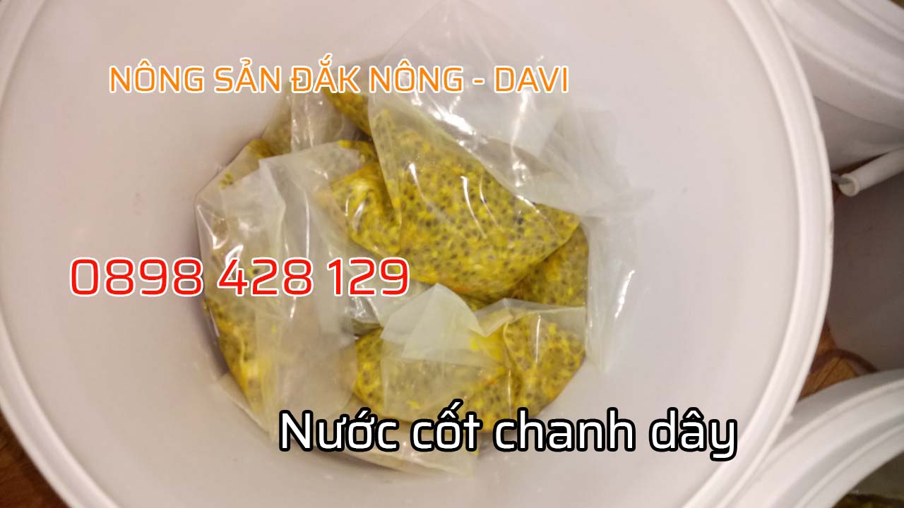 Bán sỉ nước cốt chanh dây Đắk Nông